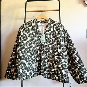 Rachel Comey x Target Animal Print Jacket, NWT